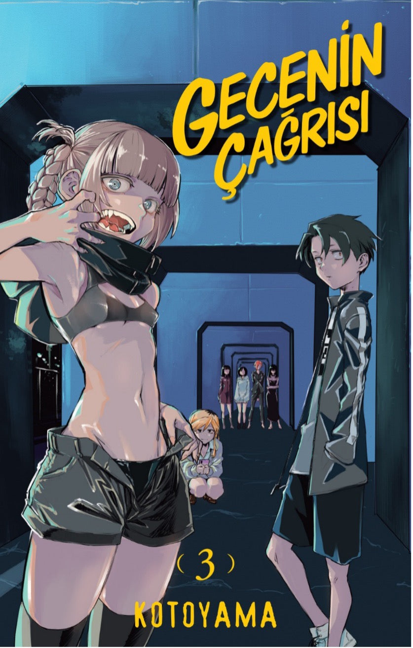 Gecenin Çağrısı -3 – Kotoyama – Kayıp Kıta Yayınları – kitap kapağı