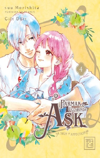 Parmak Uçlarında Aşk 4 – Suu Morishita – Athica Yayınları – kitap kapağı