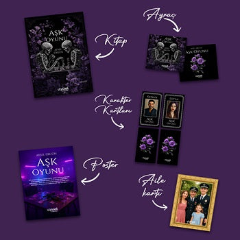 Aşk Oyunu – Aysel Ergün – Ulysses Yayınları – kitap kapağı