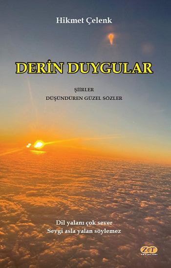 Derin Duygular – Hikmet Çelenk – Zet Yayınları – kitap kapağı