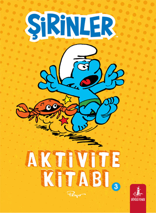 Şirinler - Aktivite Kitabı 3 – Peyo – Büyülü Fener Yayınları – kitap kapağı