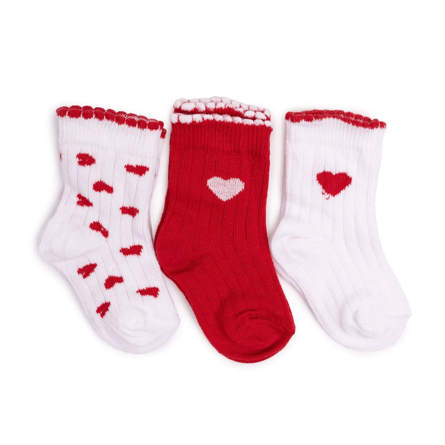 HelloBaby Ankle Socks 3 pcs - Red