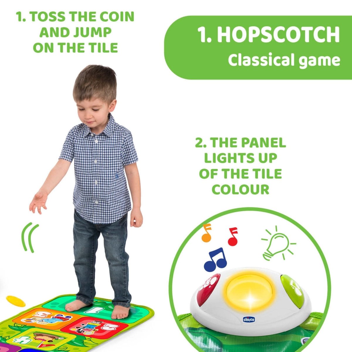 Chicco Jump & Fit Playmat Hopscotch