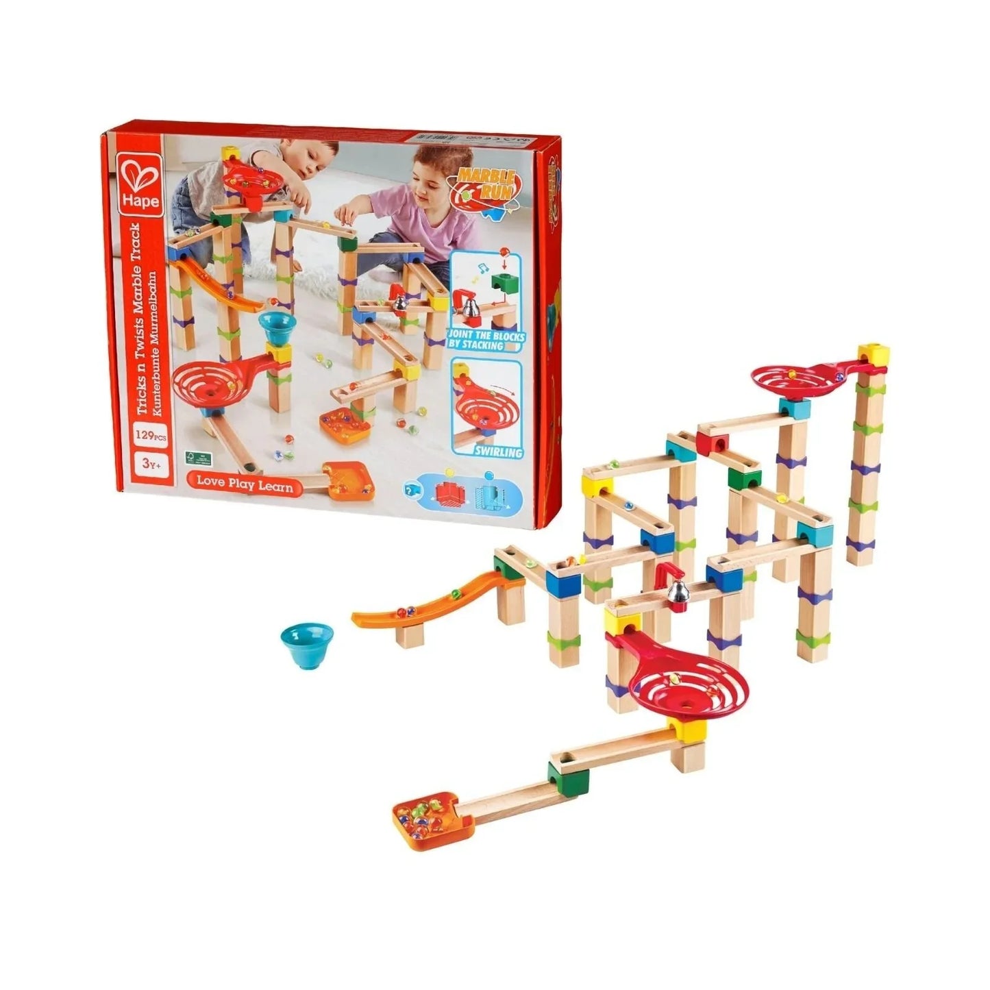 Hape Tricks N Twists Marble Track