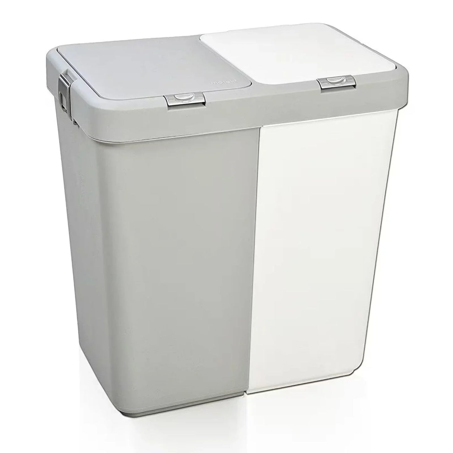 Motek Multi-Purpose Double Compartment Laundry & Dirty Basket 80lt