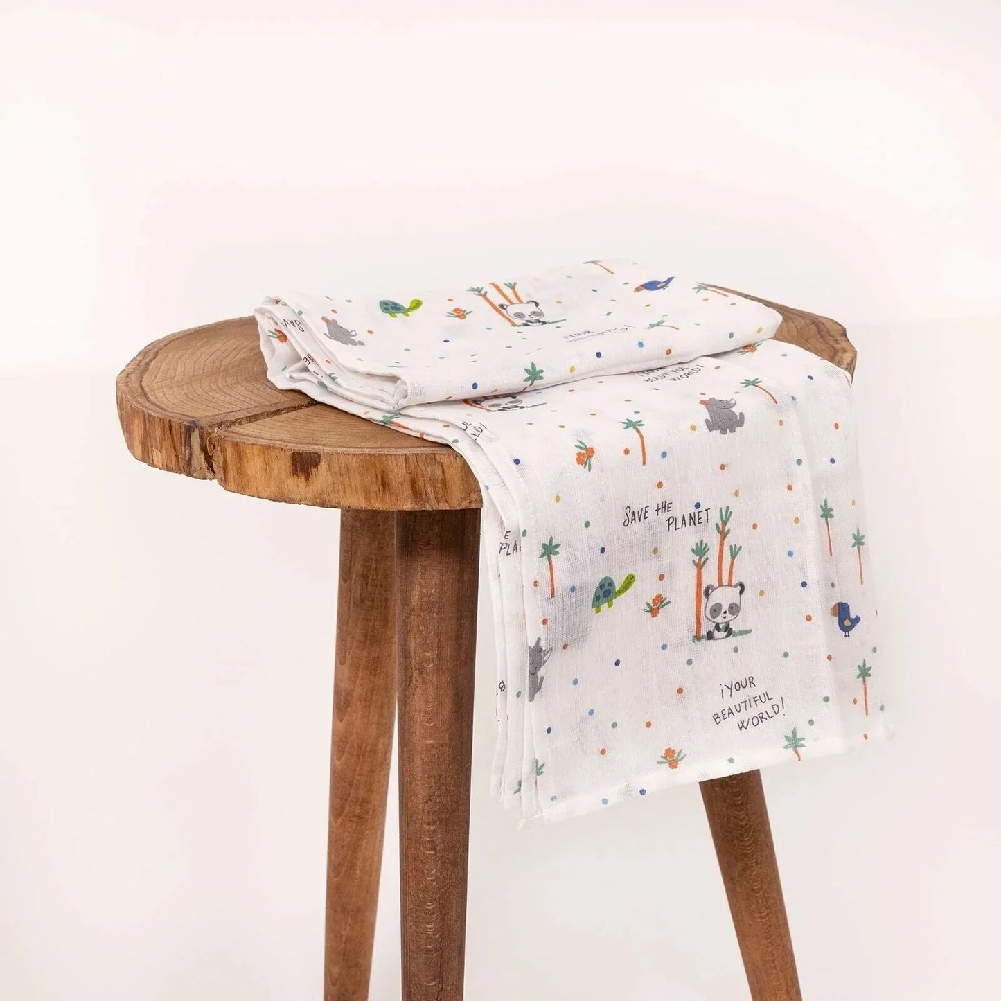 Mollia Girl Muslin Blanket - Printed