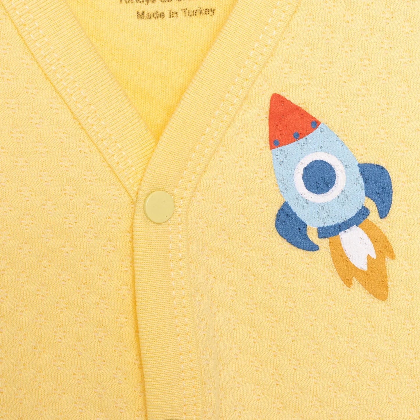 HelloBaby Quilted Vest - Light Yellow