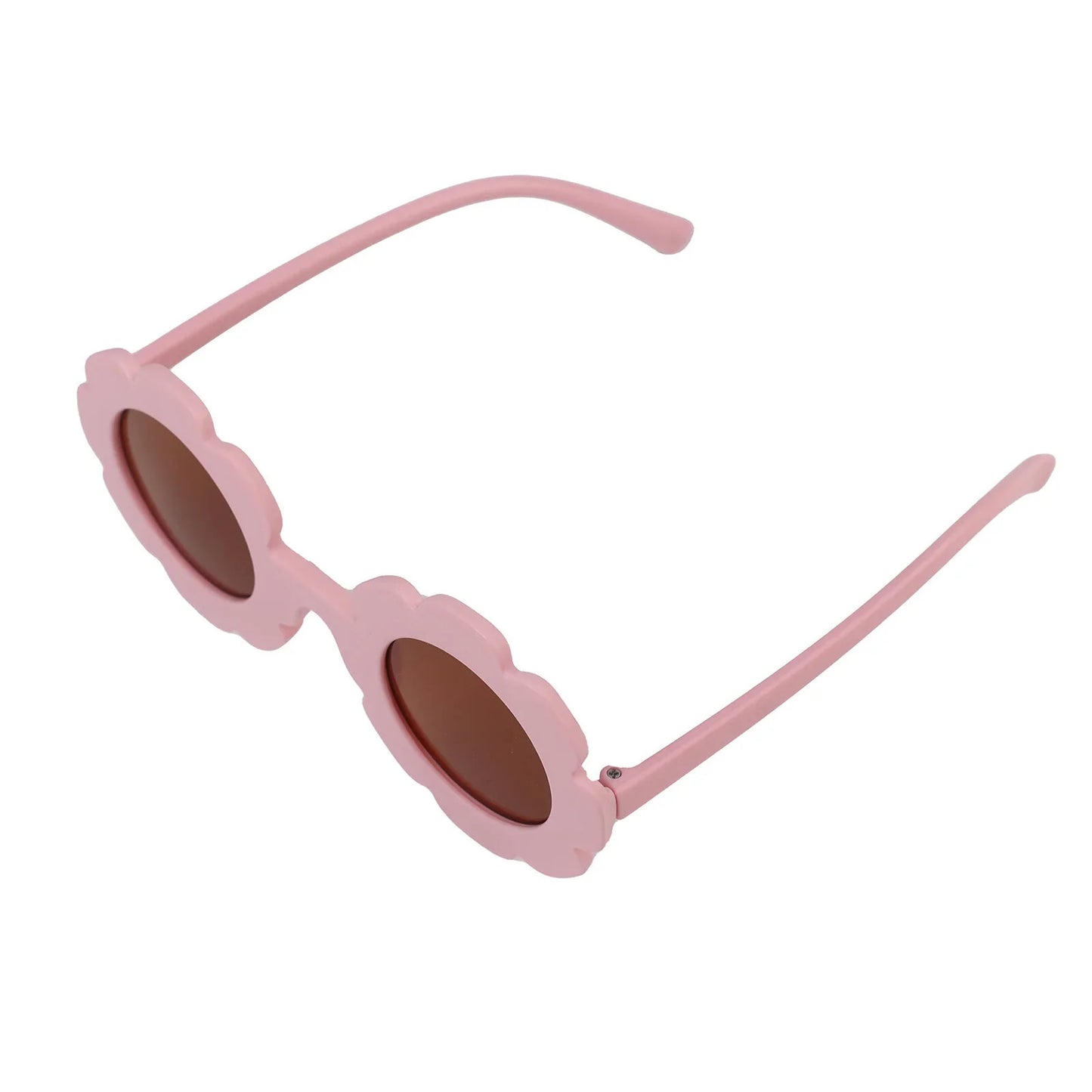 HelloBaby Flower Frame Sunglasses - Light Pink