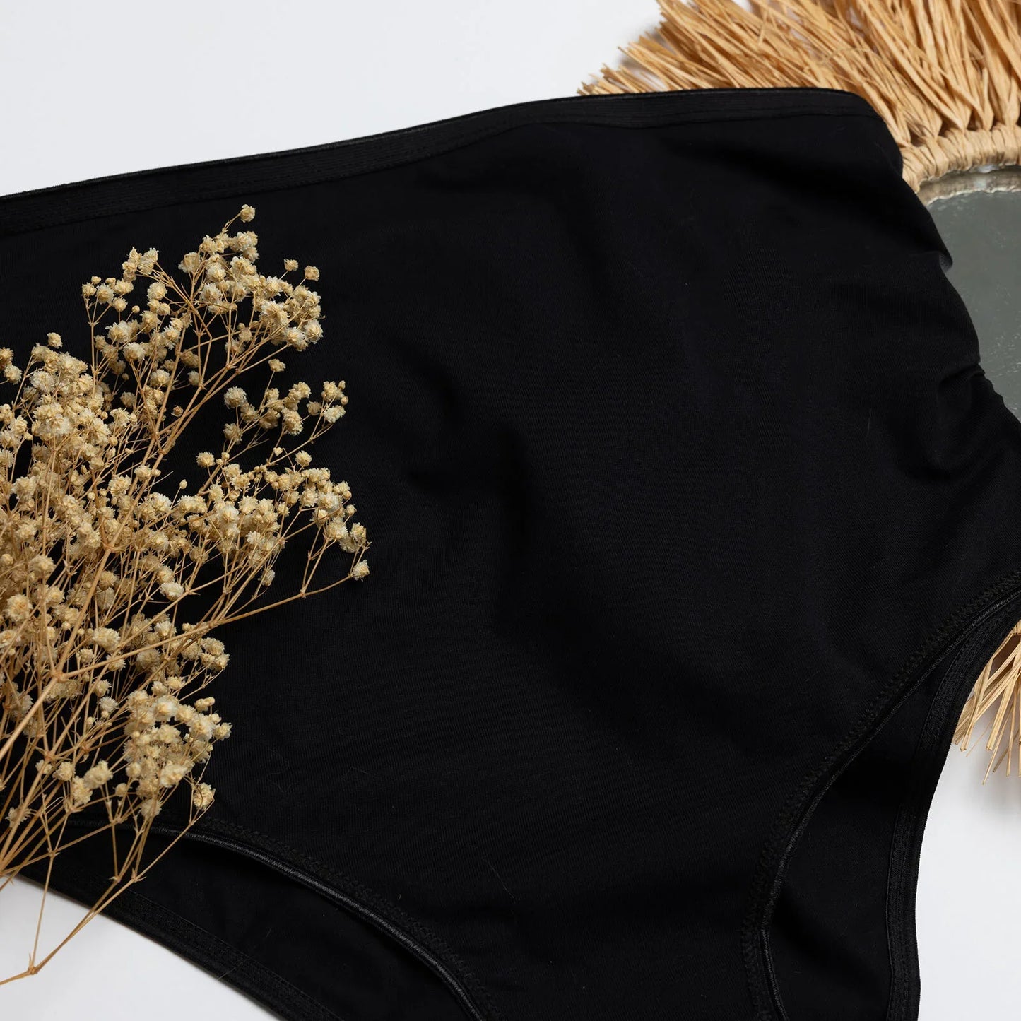 baby mom High Waist Pregnancy Brief - Black