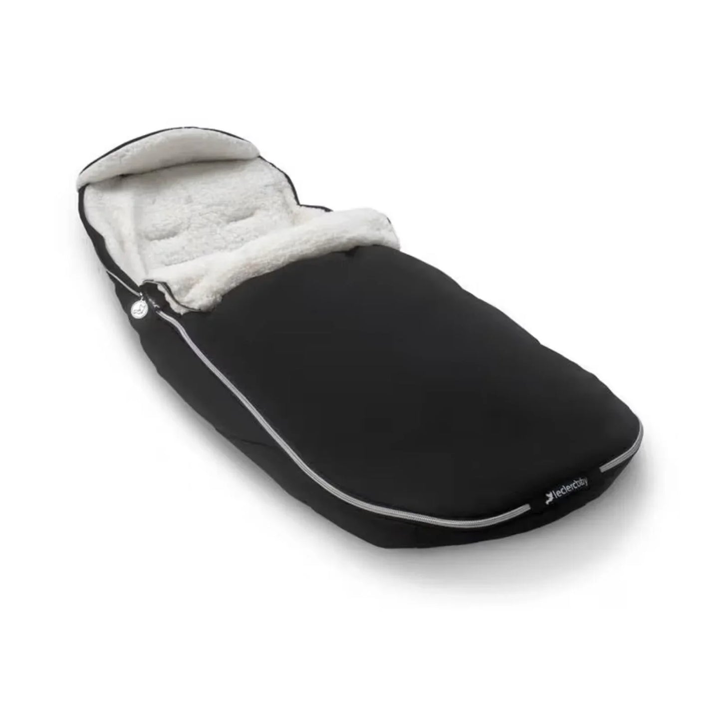 Leclerc Baby Influencer Air Footmuff Teddy - Piano Black