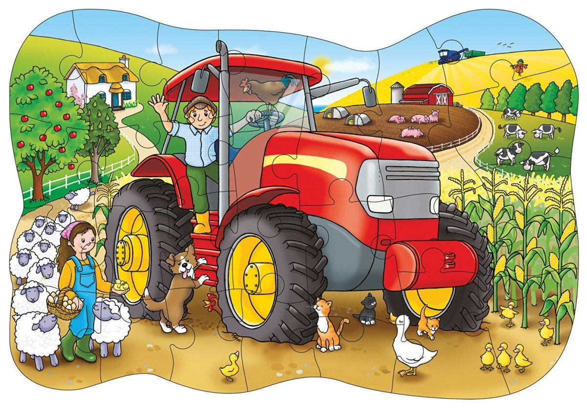 Orchard Toys Big Tractor Jigsaw Puzzle