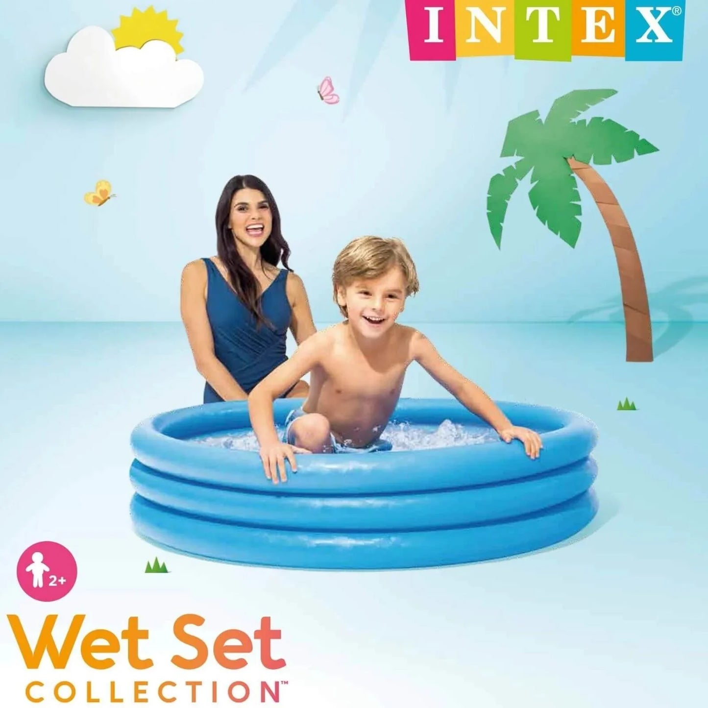 INTEX 45" Crystal Blue Pool