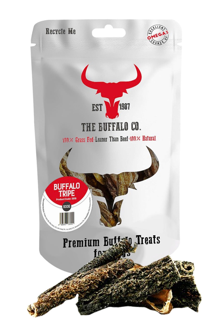 Buffalo Tripe: Dog Treats-100g-0