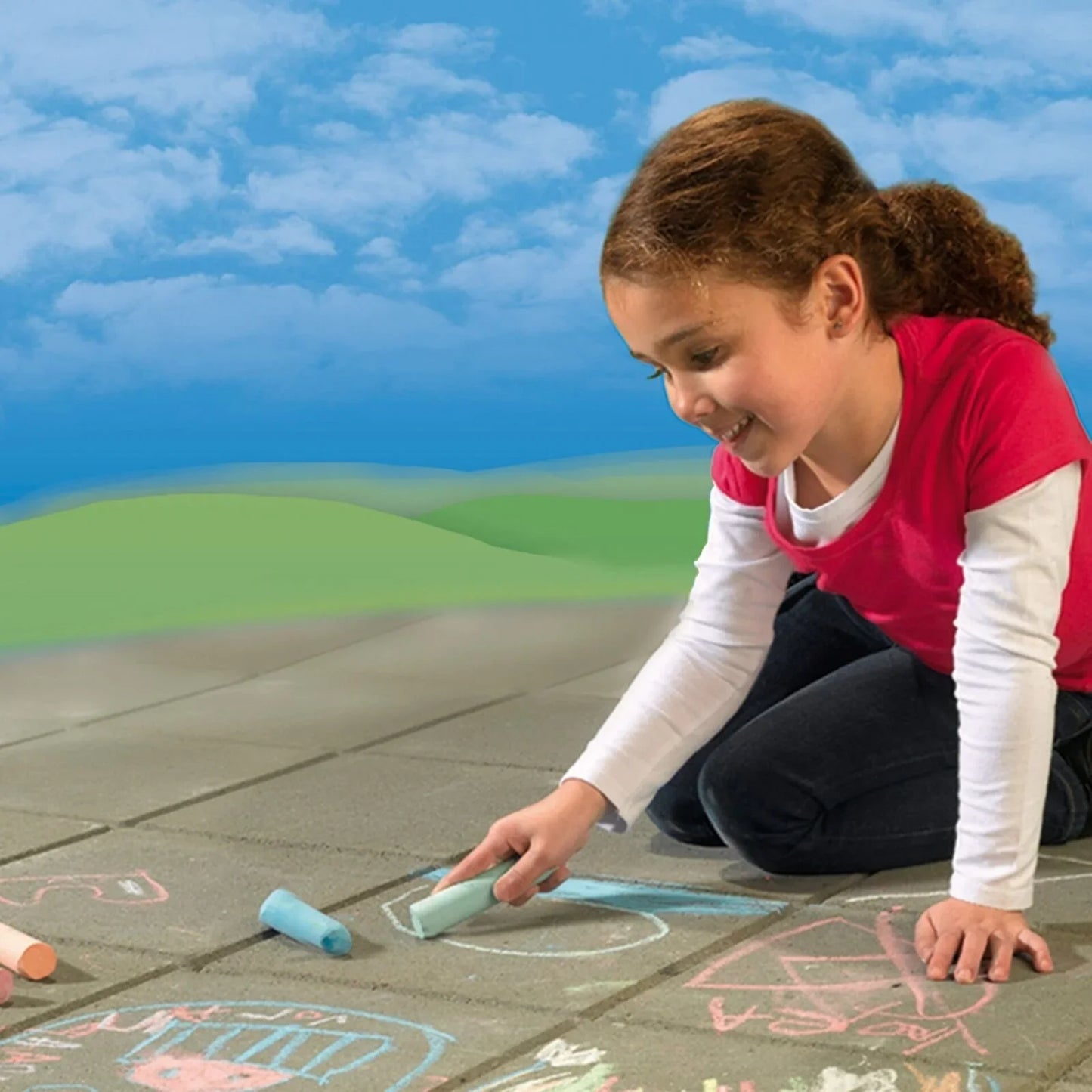 SES Creative Playground Chalk 6 pcs