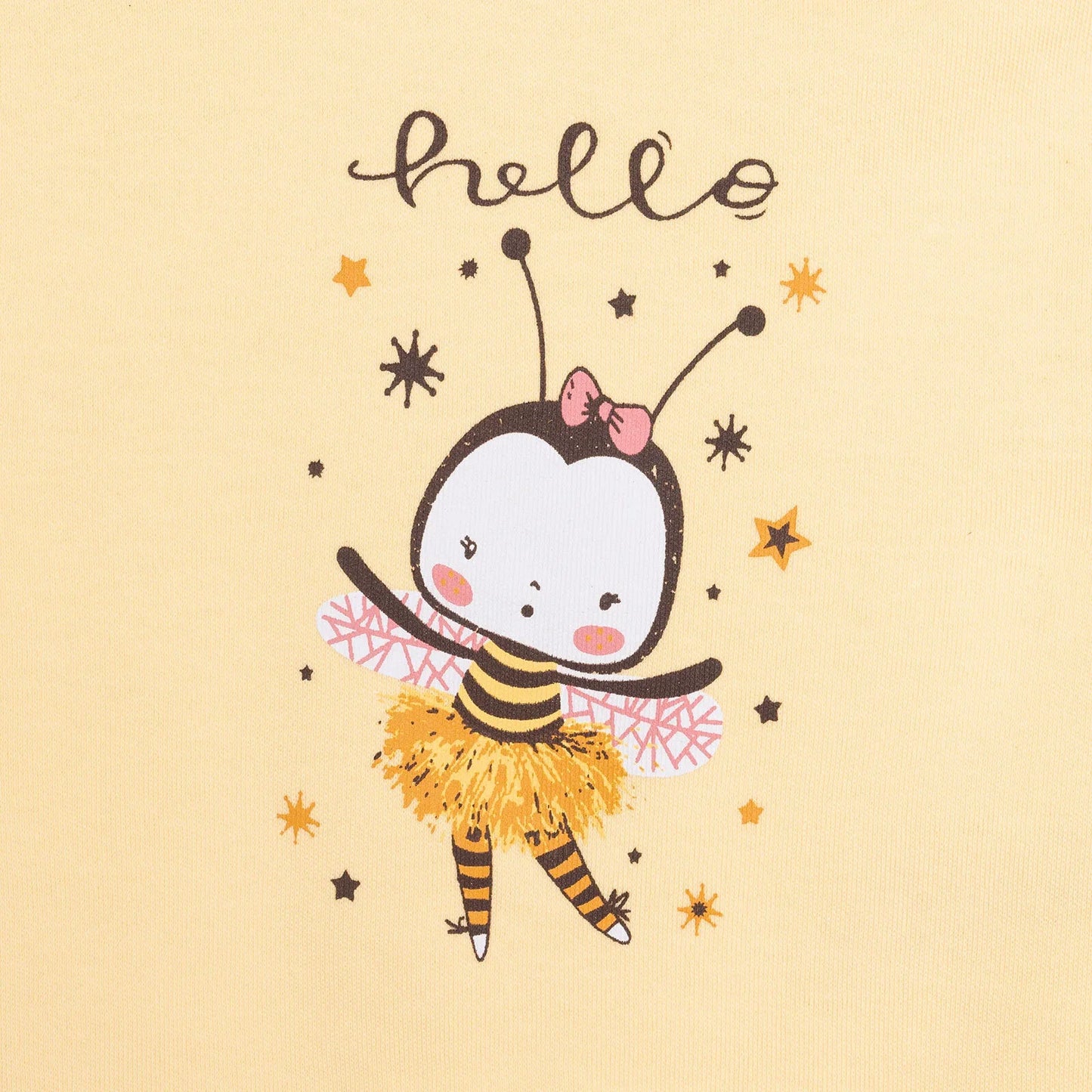 HelloBaby Basic Girl Jogging Set - Yellow