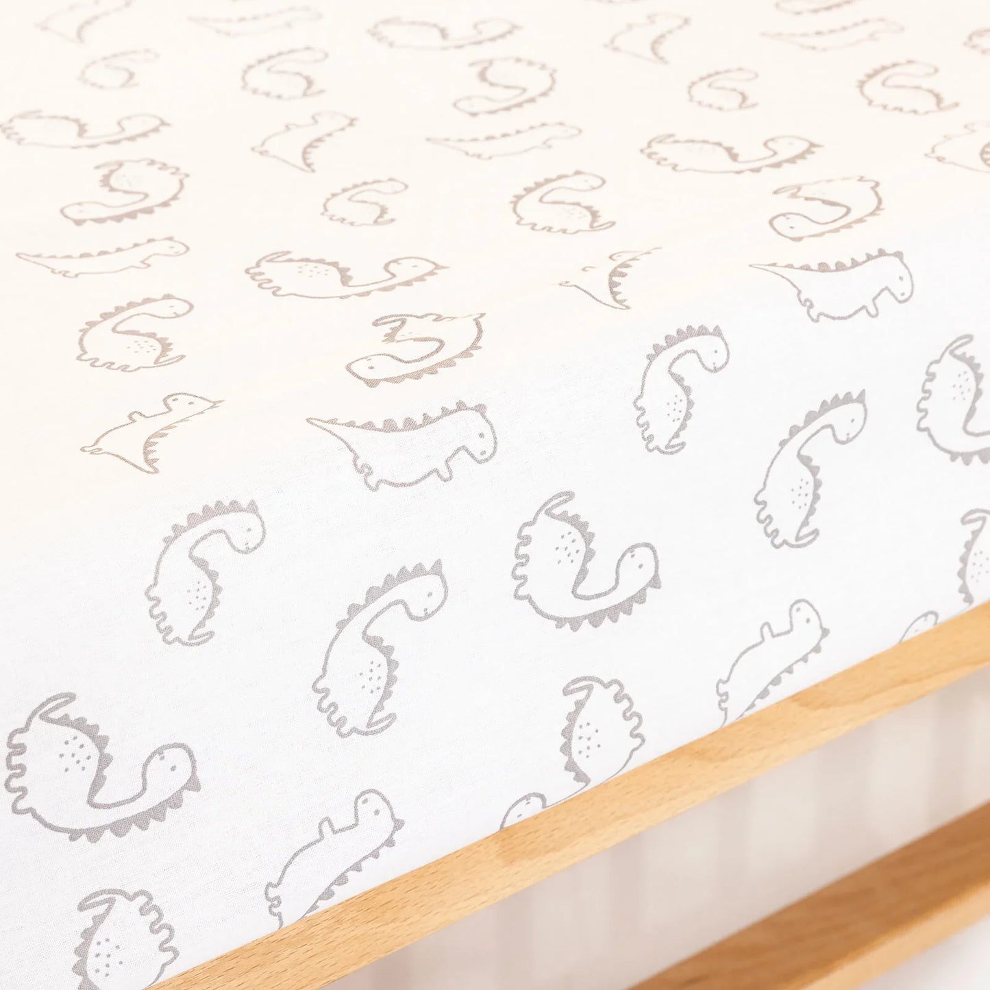 Little Dreams Boy Baby Crib Sheet - Grey