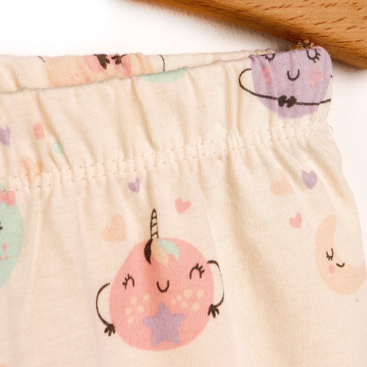 HelloBaby Basic Baby Girl Pyjamas Set - Ecru