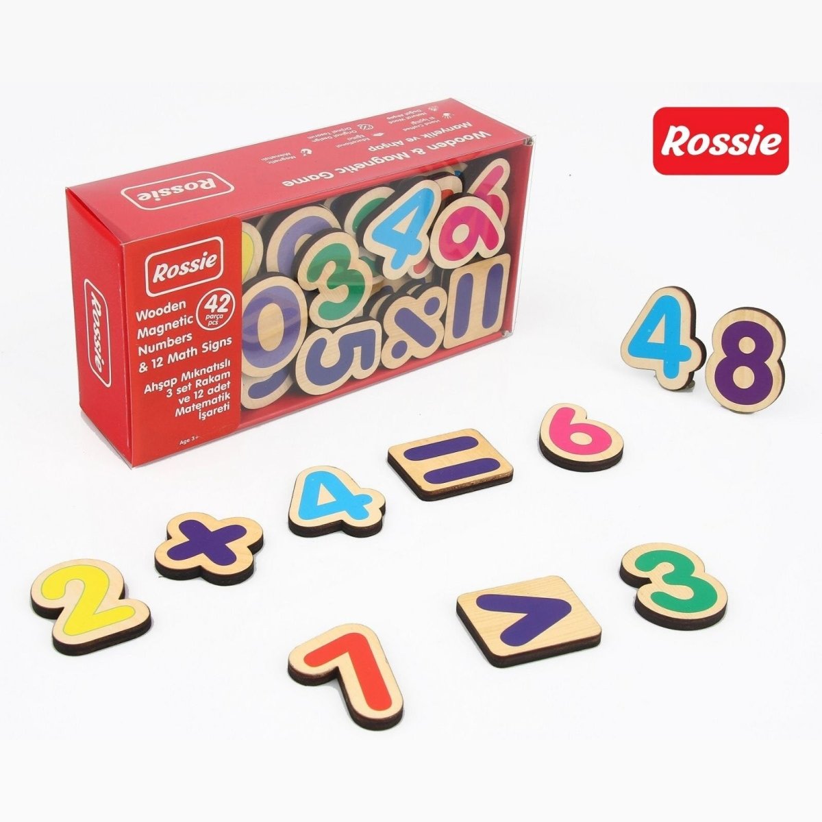 Rossie Magnetic Wooden Numbers