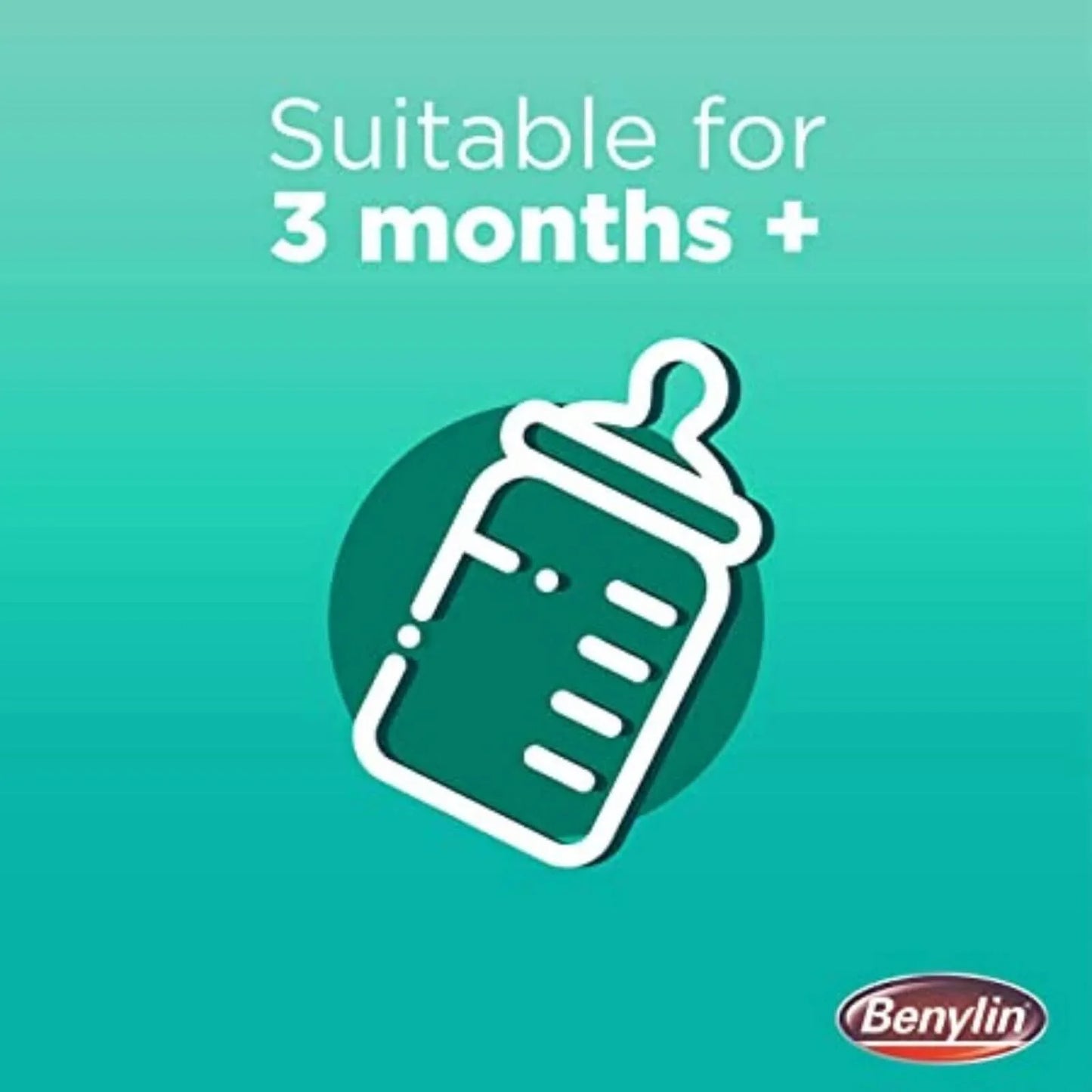 Benylin Infant's Cough Syrup Apple Flavour 3+ months 125ml