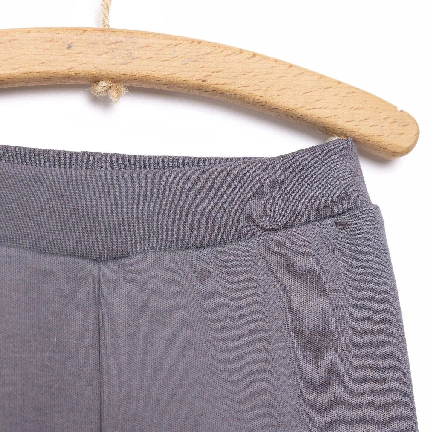 HelloBaby Basic Koala Pattern Booties 2 pcs - Anthracite