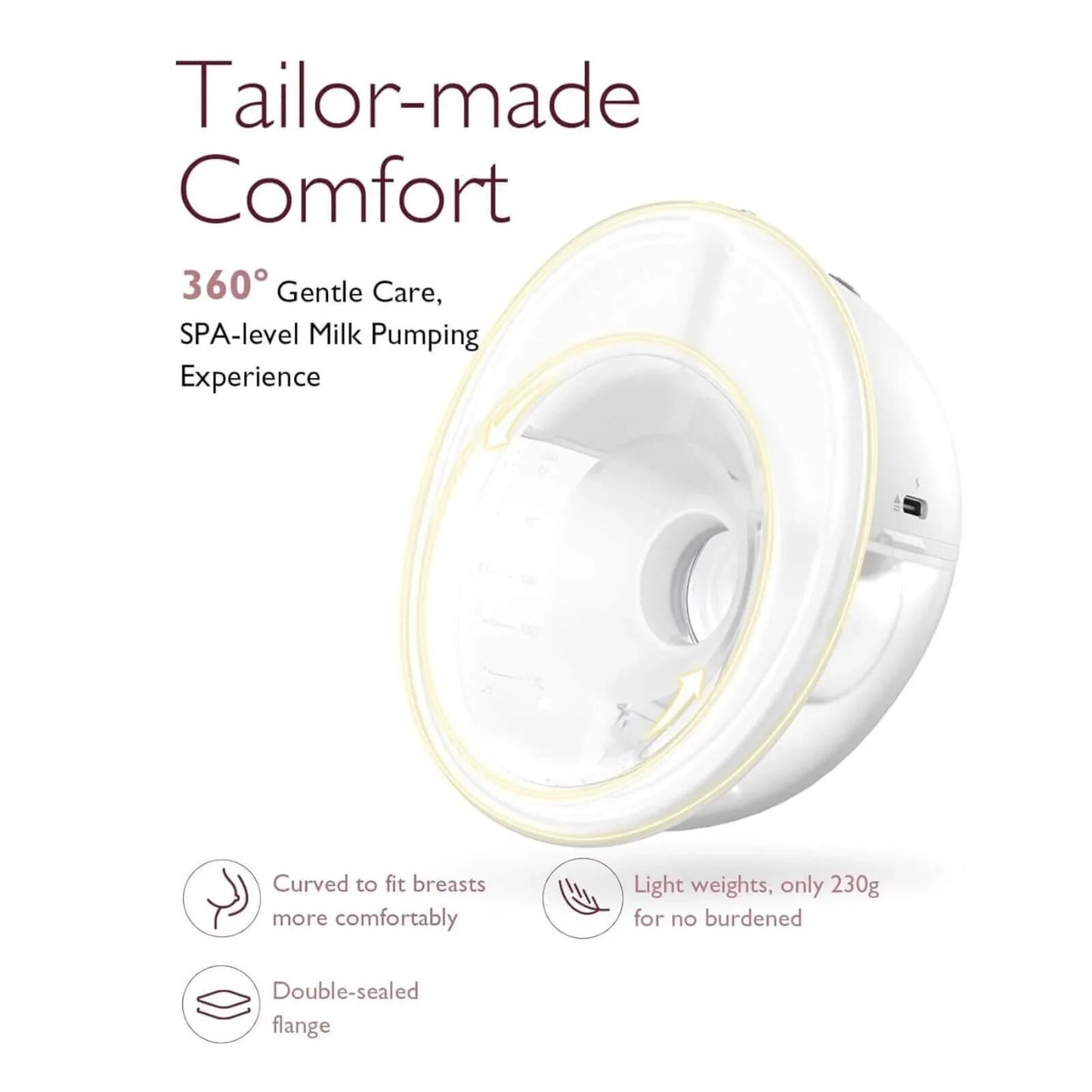 Momcozy M5 Double Wearable Electric Breast Pump