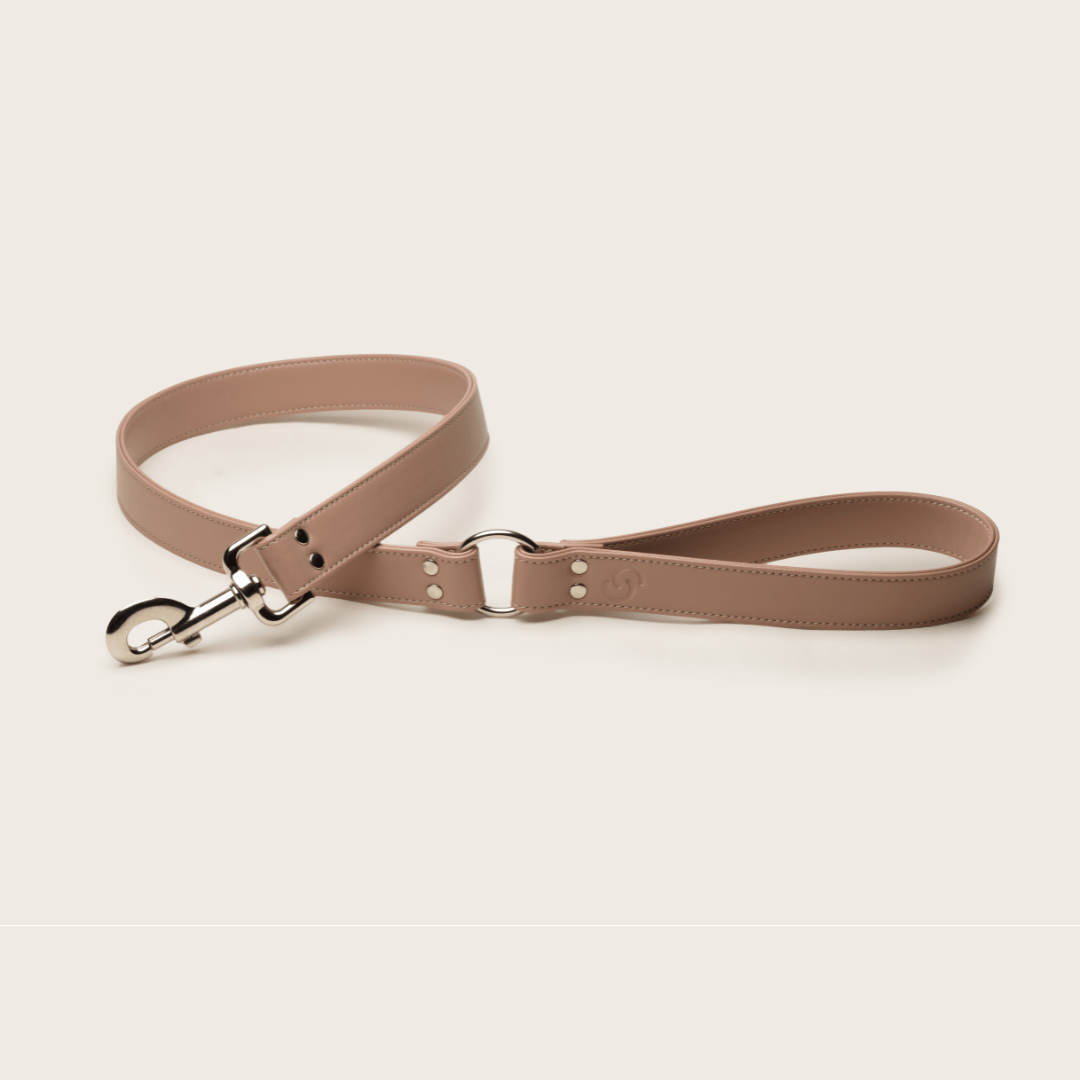 Blush pink apple leather lead - mezetto