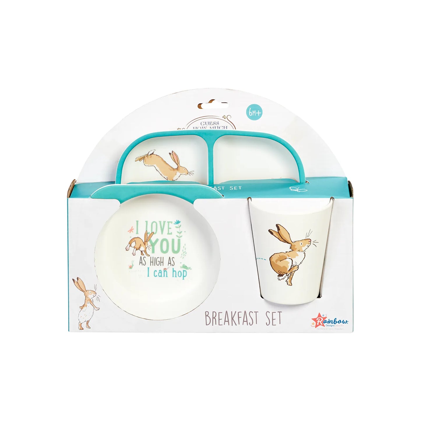 Guess How Much I Love You Breakfast Set 6+ months Pack of 3