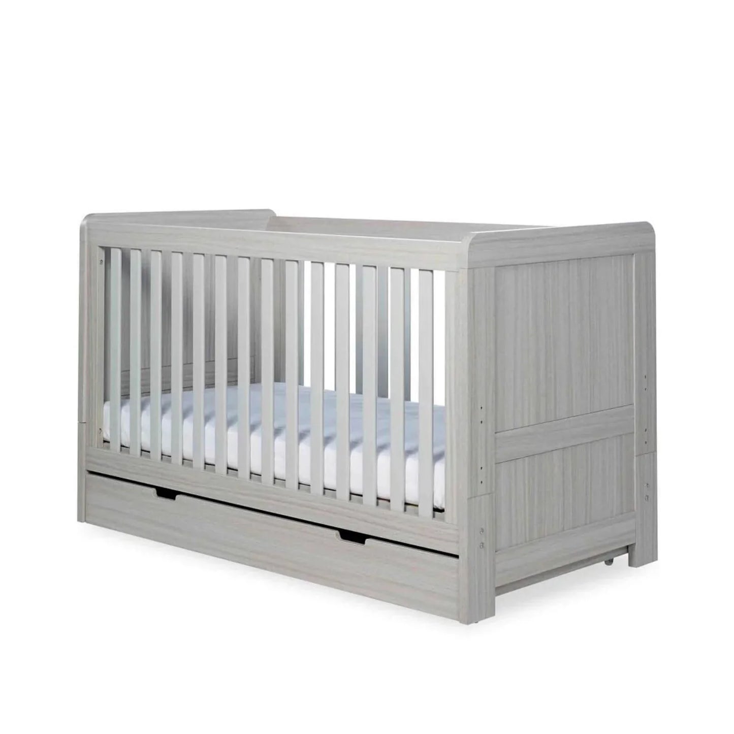 Ickle Bubba Pembrey Furniture Set Under Drawer Ash Grey 3 pcs - Premium Pocket Sprung Mattress
