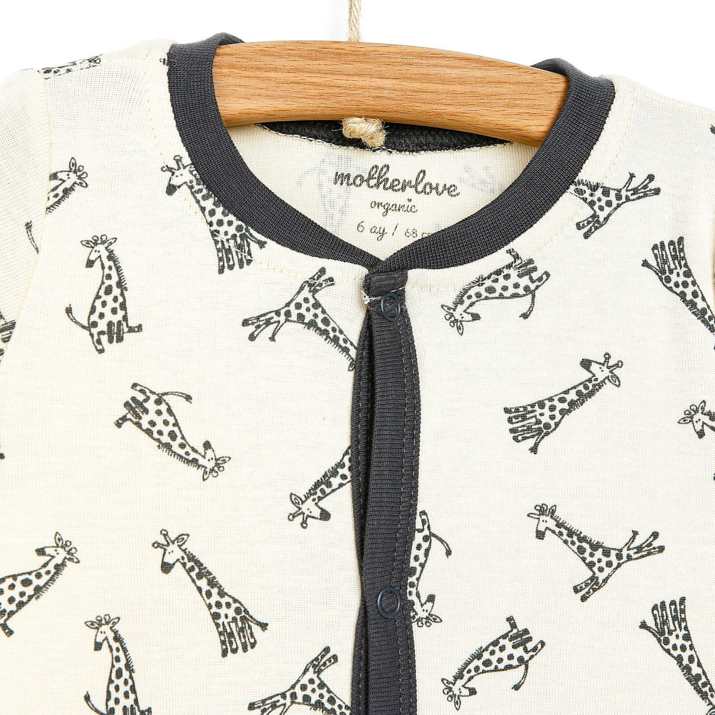 Motherlove Newborn Organic Footed Jumpsuit - Green