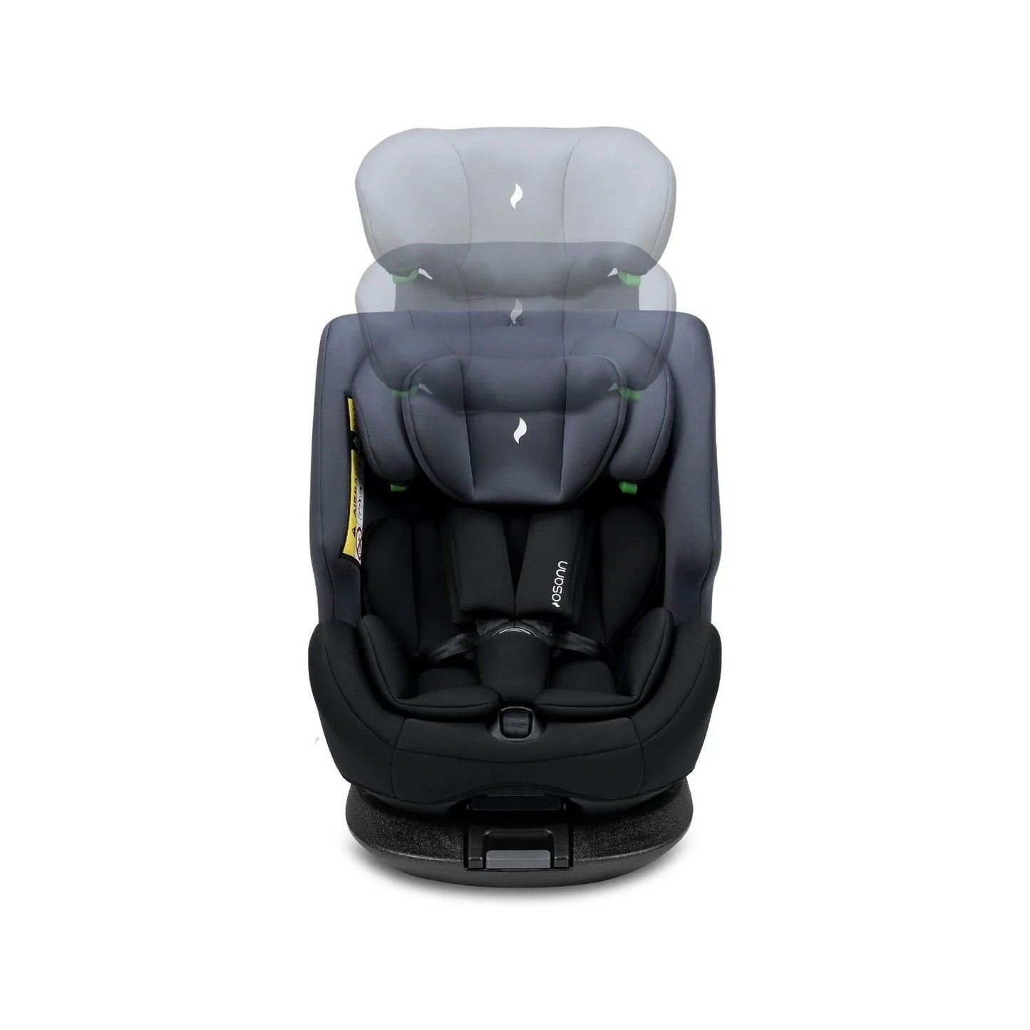 Osann Four360 0+/1/2/3 S ISOFIX Car Seat - Black Grey