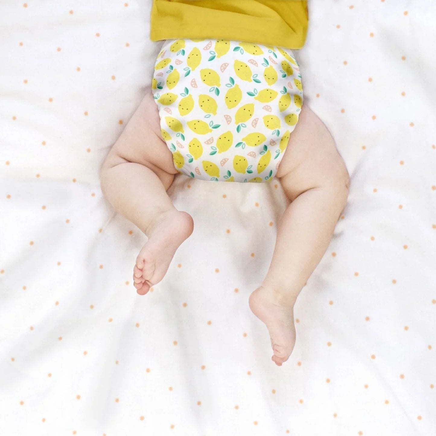 Bambino Mio-Miosolo All-in-One Reusable Nappy - Lemon Drop