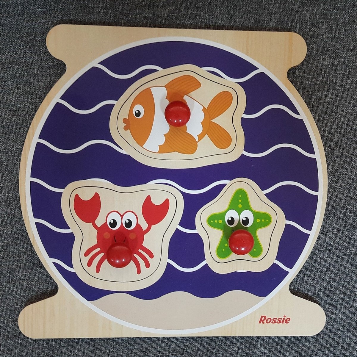 Rossie Wood First Puzzle - Aquarium