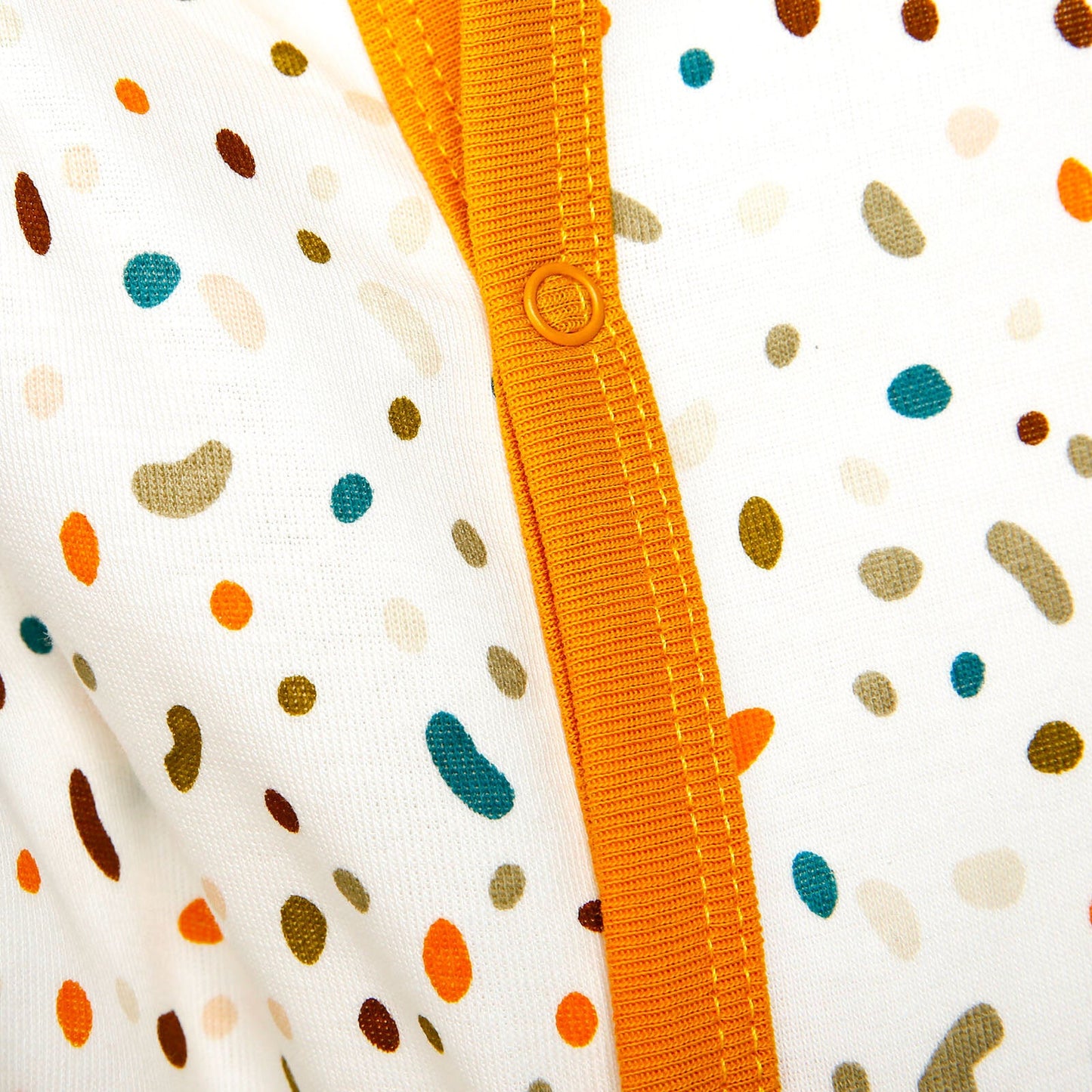 Motherlove Newborn Organic Footed Jumpsuit - Ecru