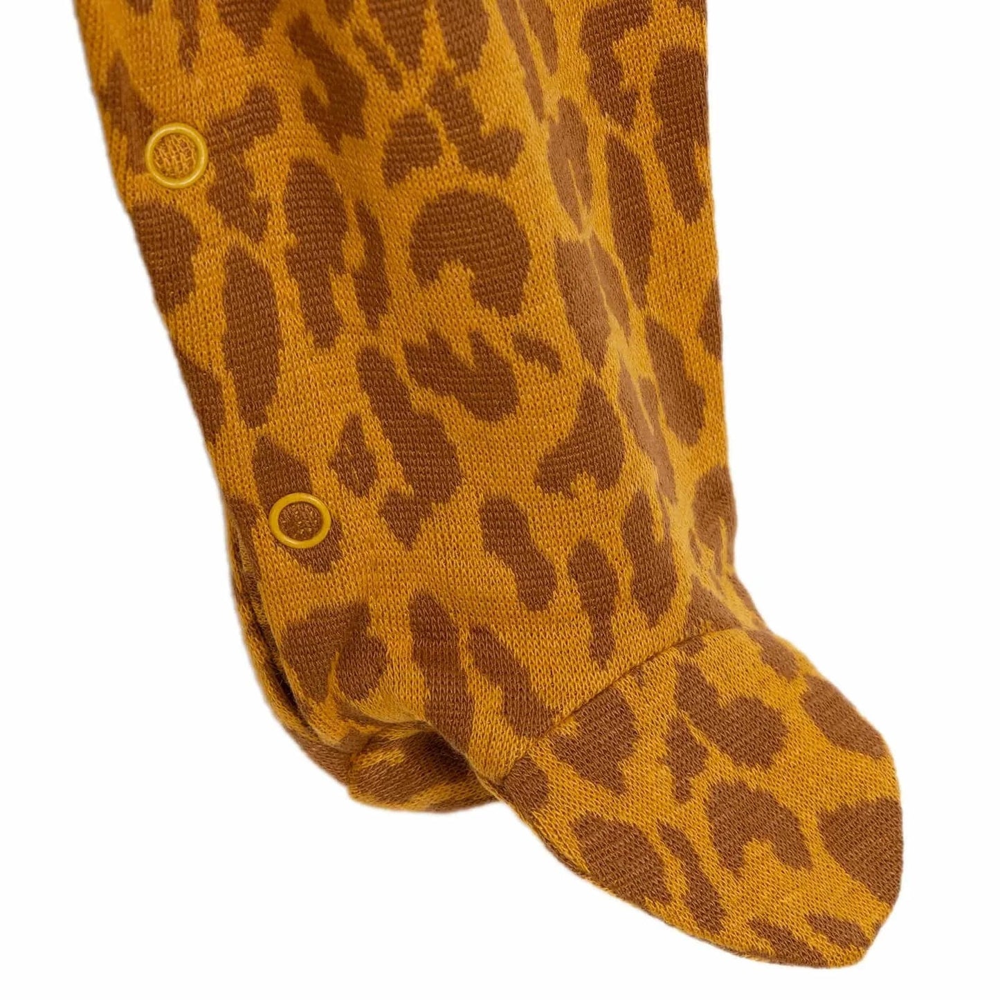 Bebbek Girl Footed Jumpsuit - Mustard