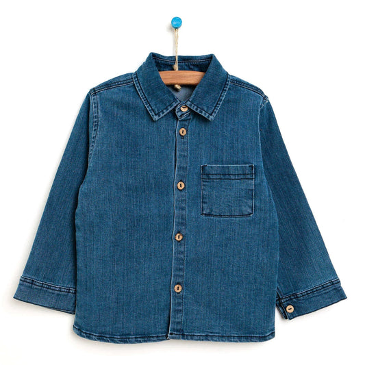 HelloBaby Shirt - Navy Blue