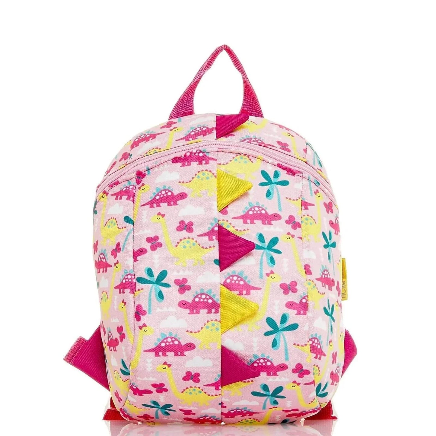 HelloBaby Dinosaur Baby Backpack - Light Pink