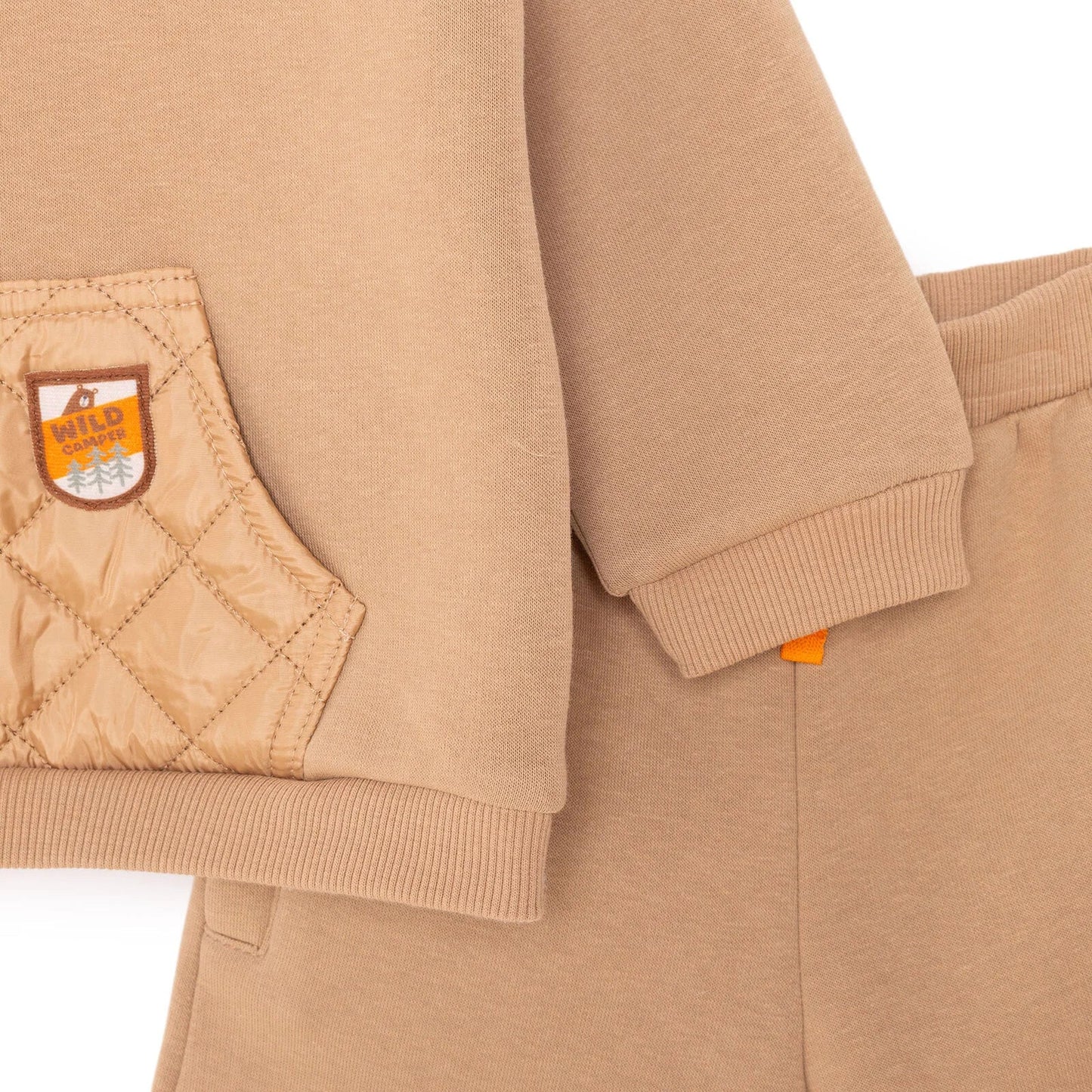 HelloBaby Forest Camp Boy Jogging Set - Ecru