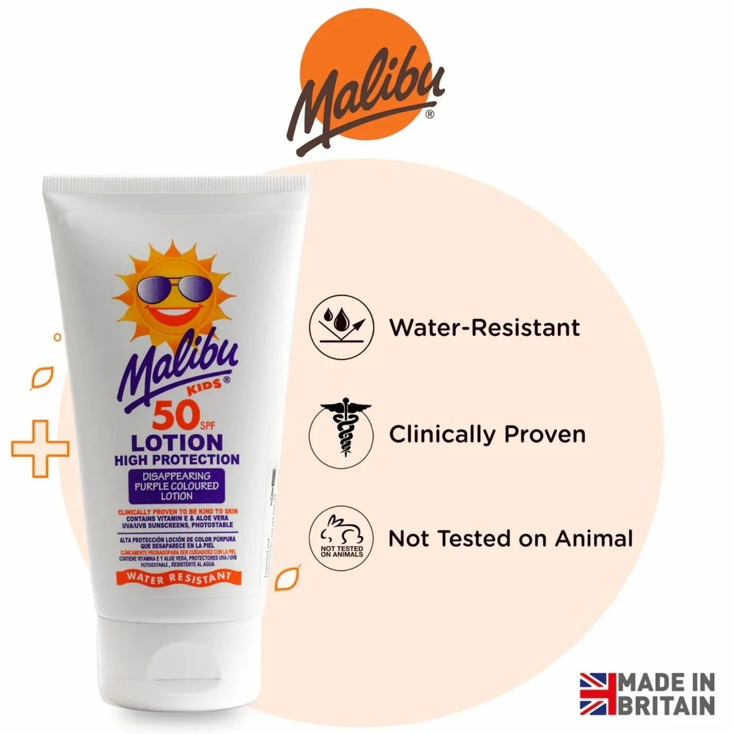 Malibu Sun SPF50 Kids Lotion 150ml