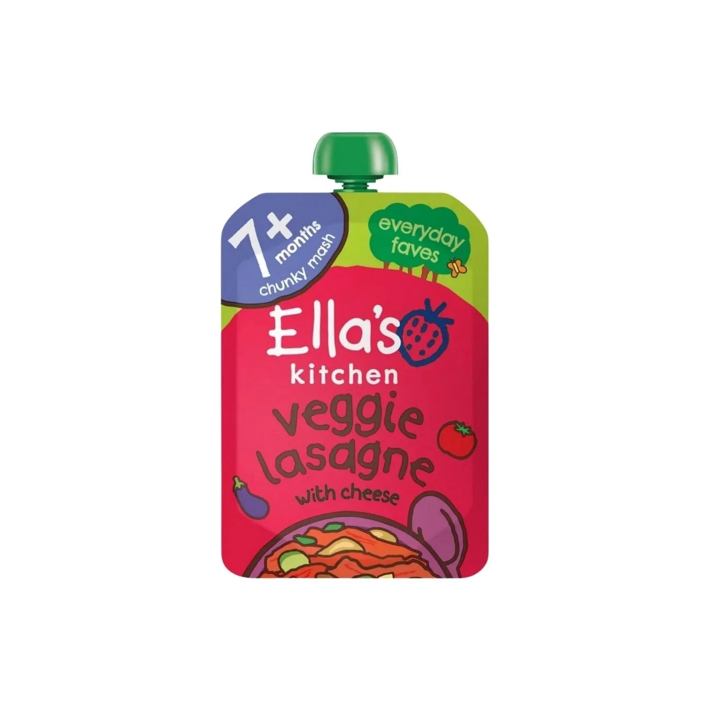 Ella's Kitchen Organic Veggie Lasagne Baby Food Pouch 7+ months 130g