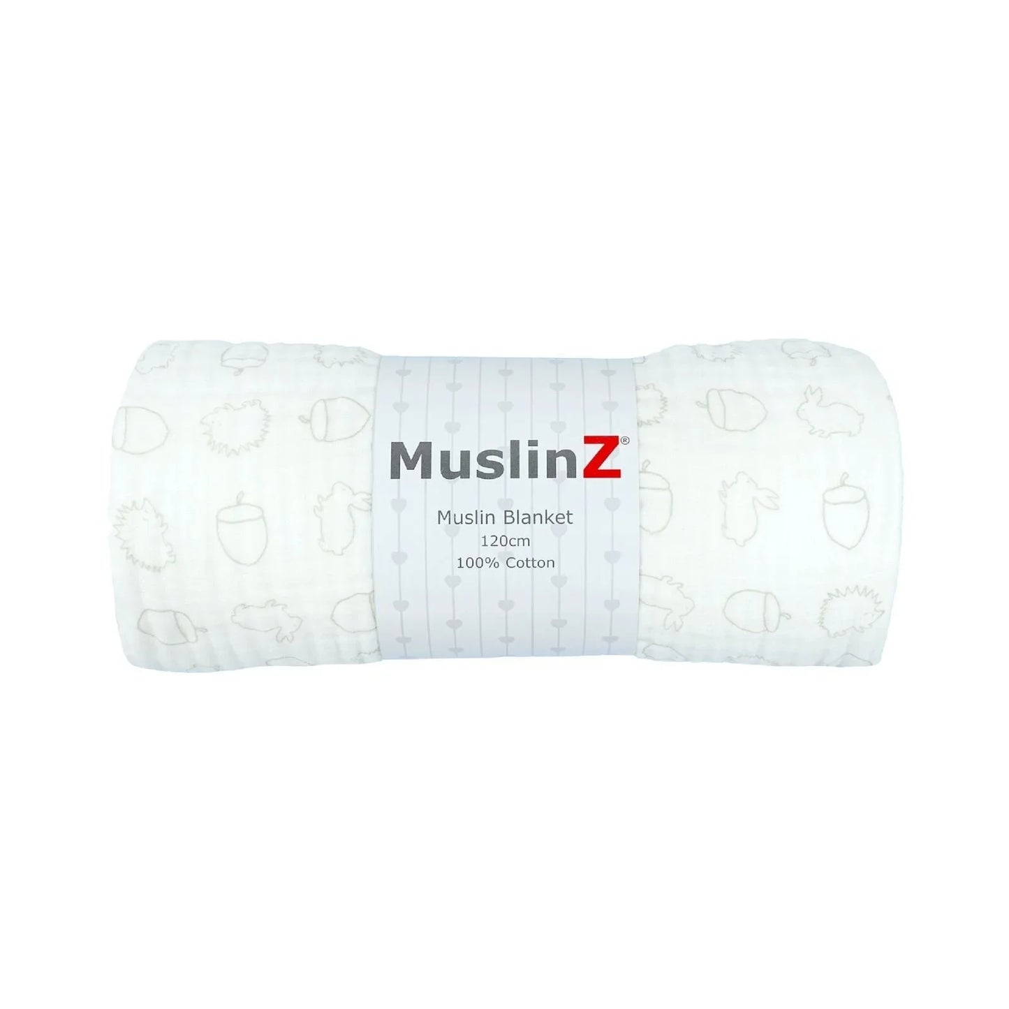 MuslinZ Muslin Blanket 120cm  - Woodland