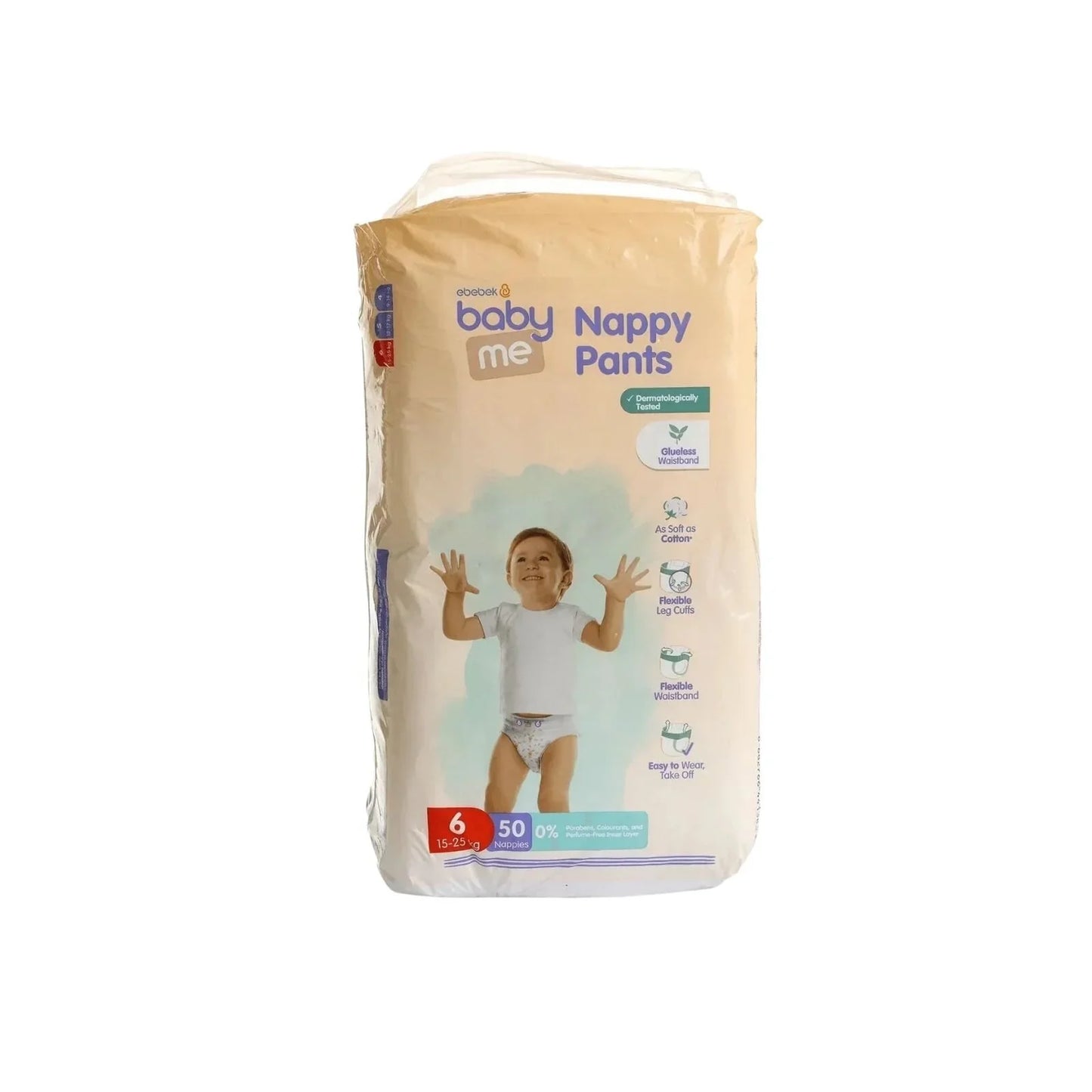 baby me Pants Size 6 - 50 nappies