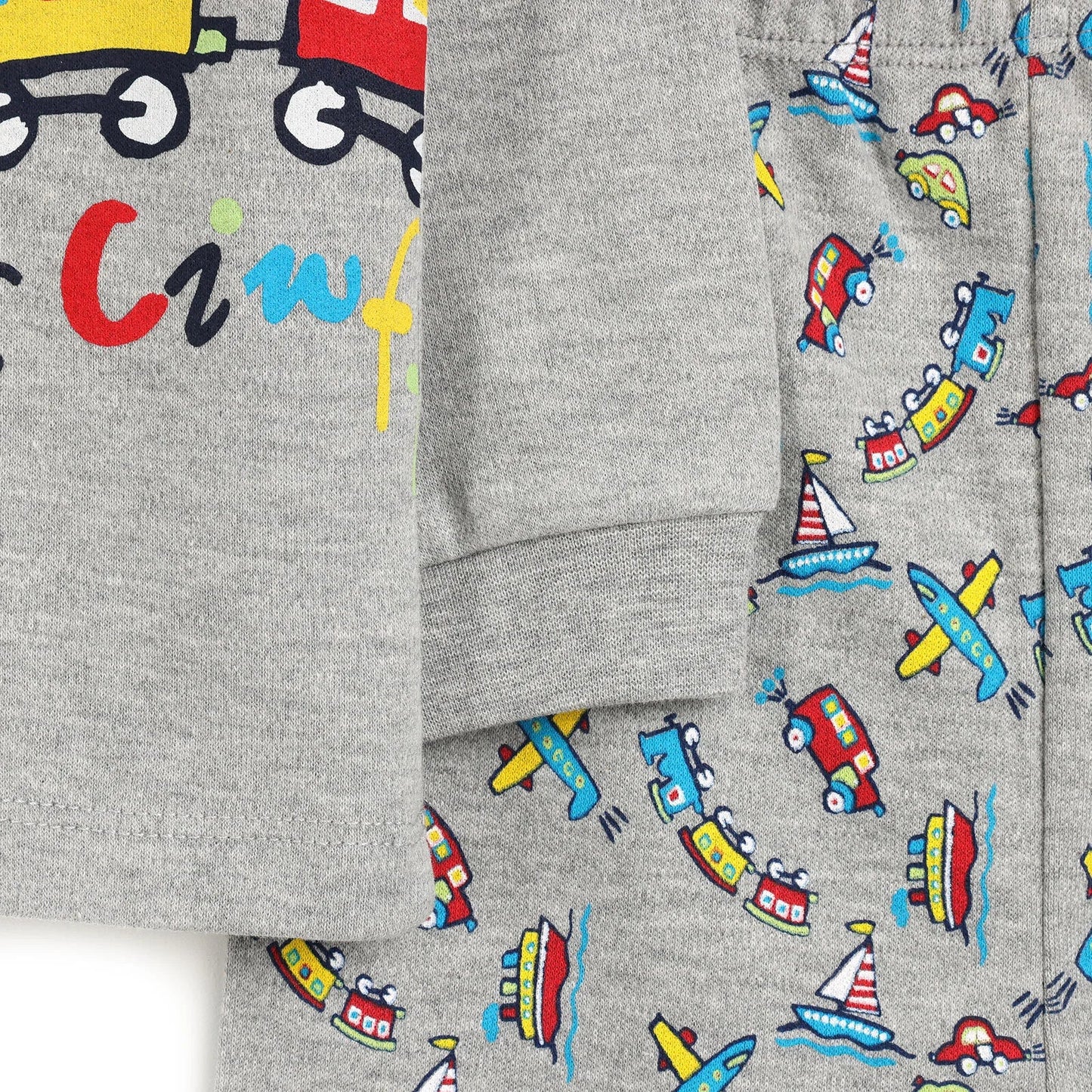 HelloBaby Basic Baby Boy Pyjamas - Grey Melange