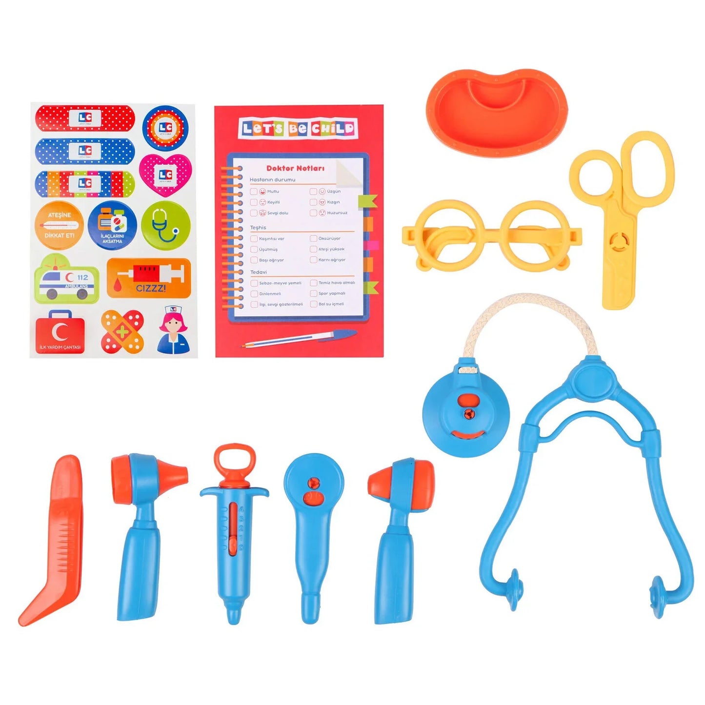Let's Be Child Bag Doctor Set Assorted