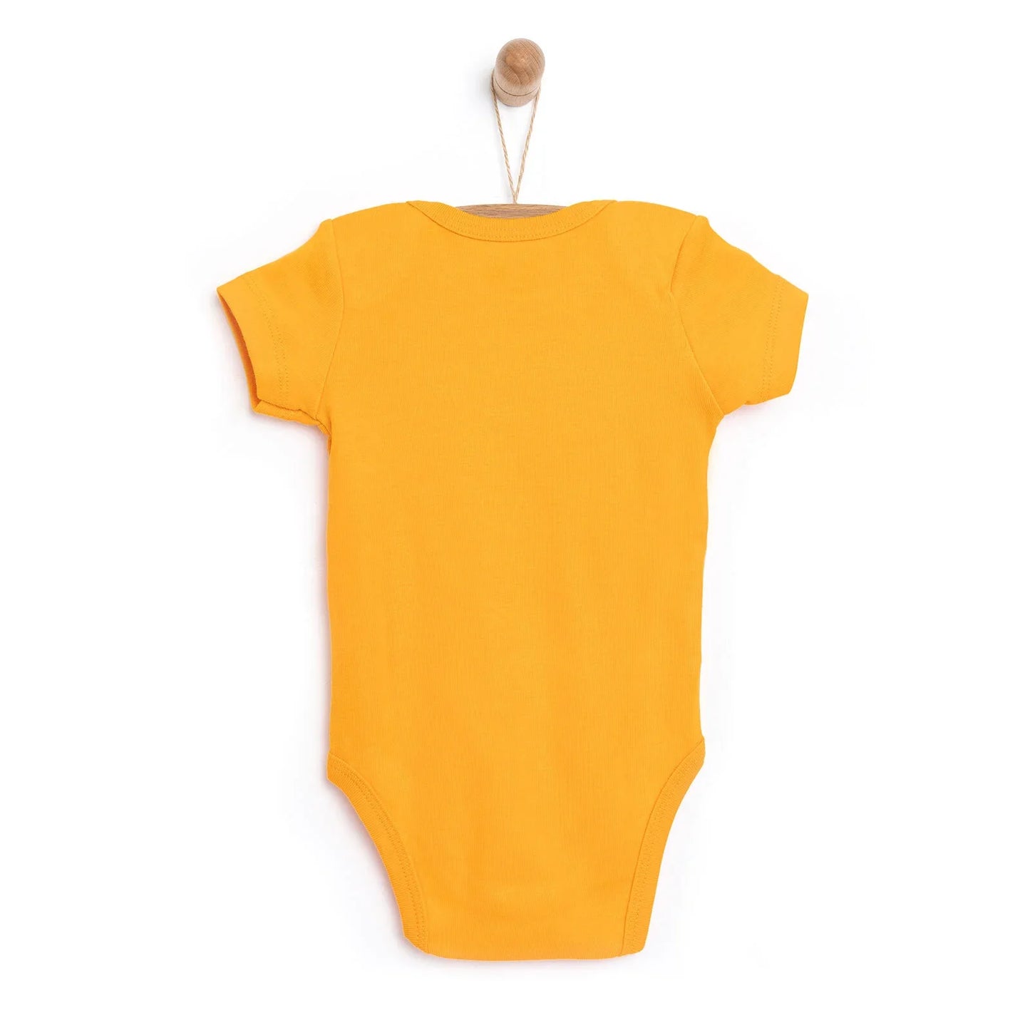 HelloBaby Short Sleeve Bodysuit - Orange