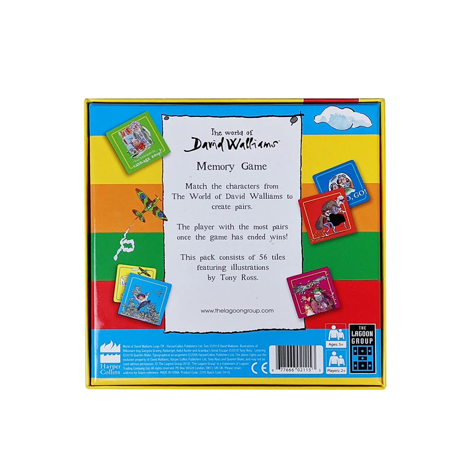 David Walliams Memory Game