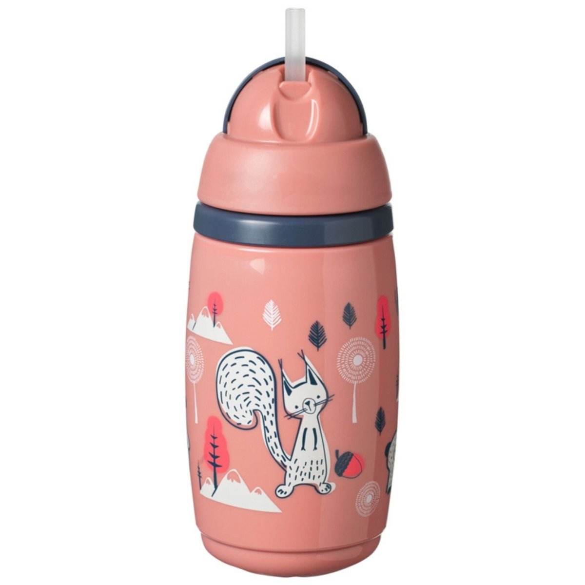 Tommee Tippee Insulated Straw 266ml 12m+ - Assorted