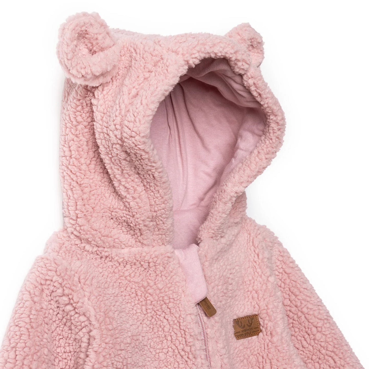 Midimod Newborn Welsoft Footed Jumpsuit - Pink