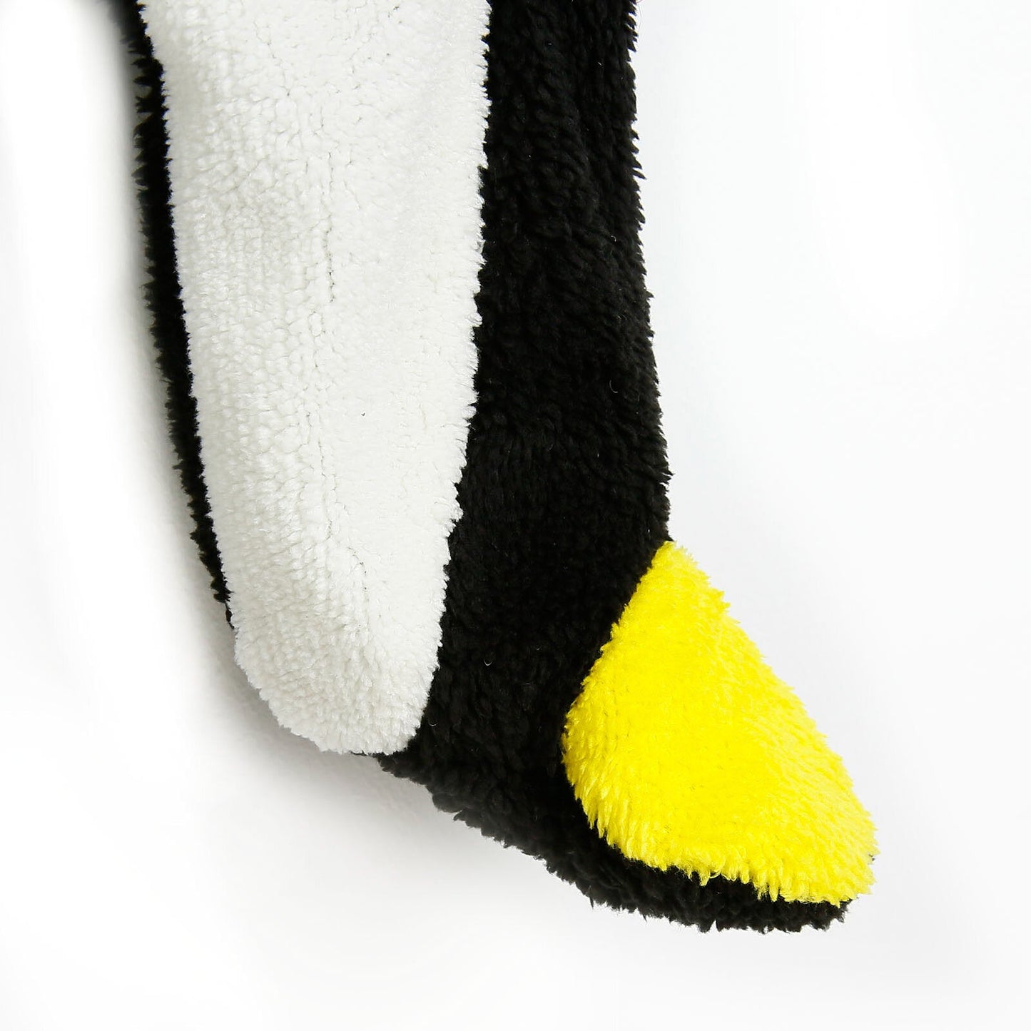 Midimod Newborn Welsoft Penguin Footed Jumpsuit - Black