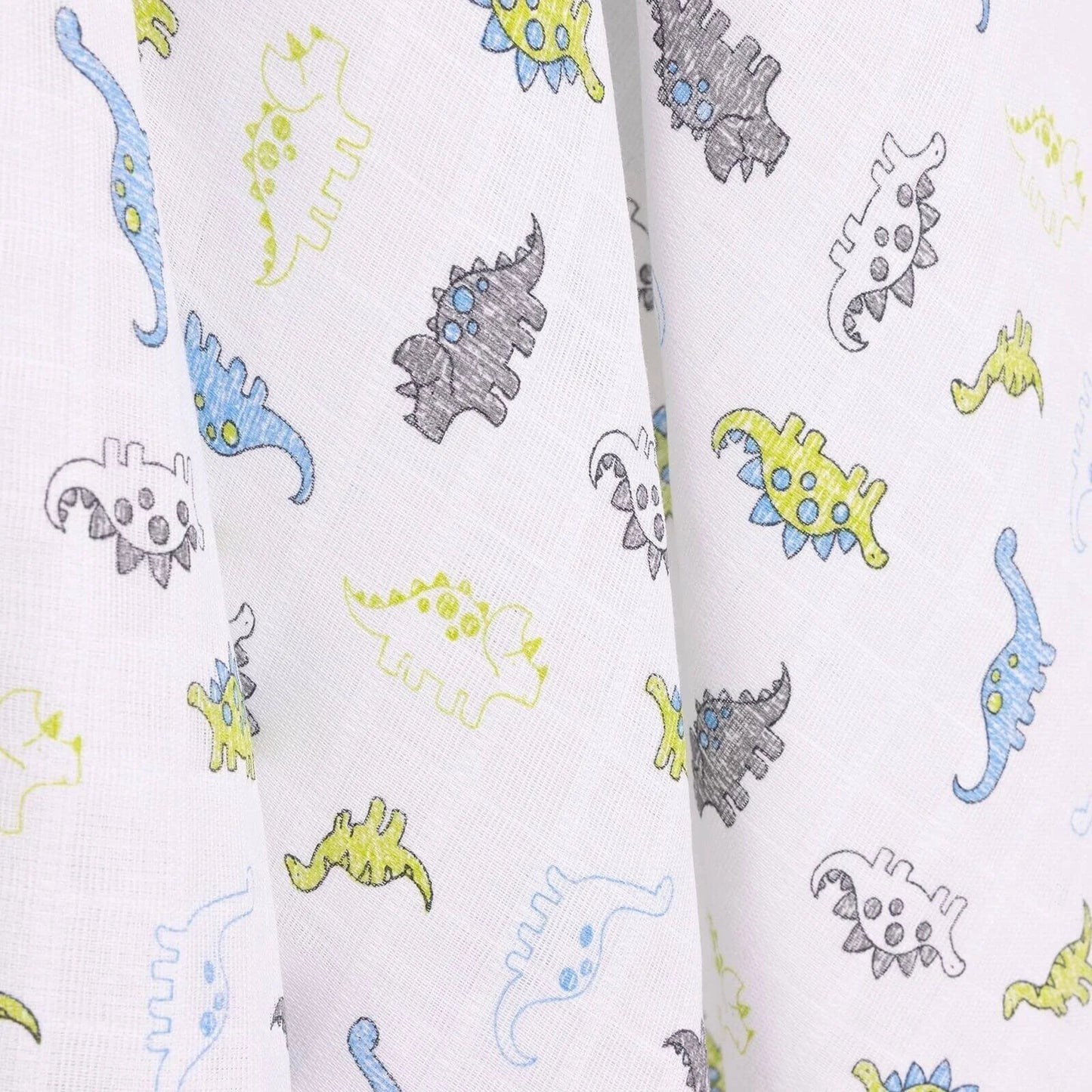 Mollia Square Muslin Blanket - Light Blue