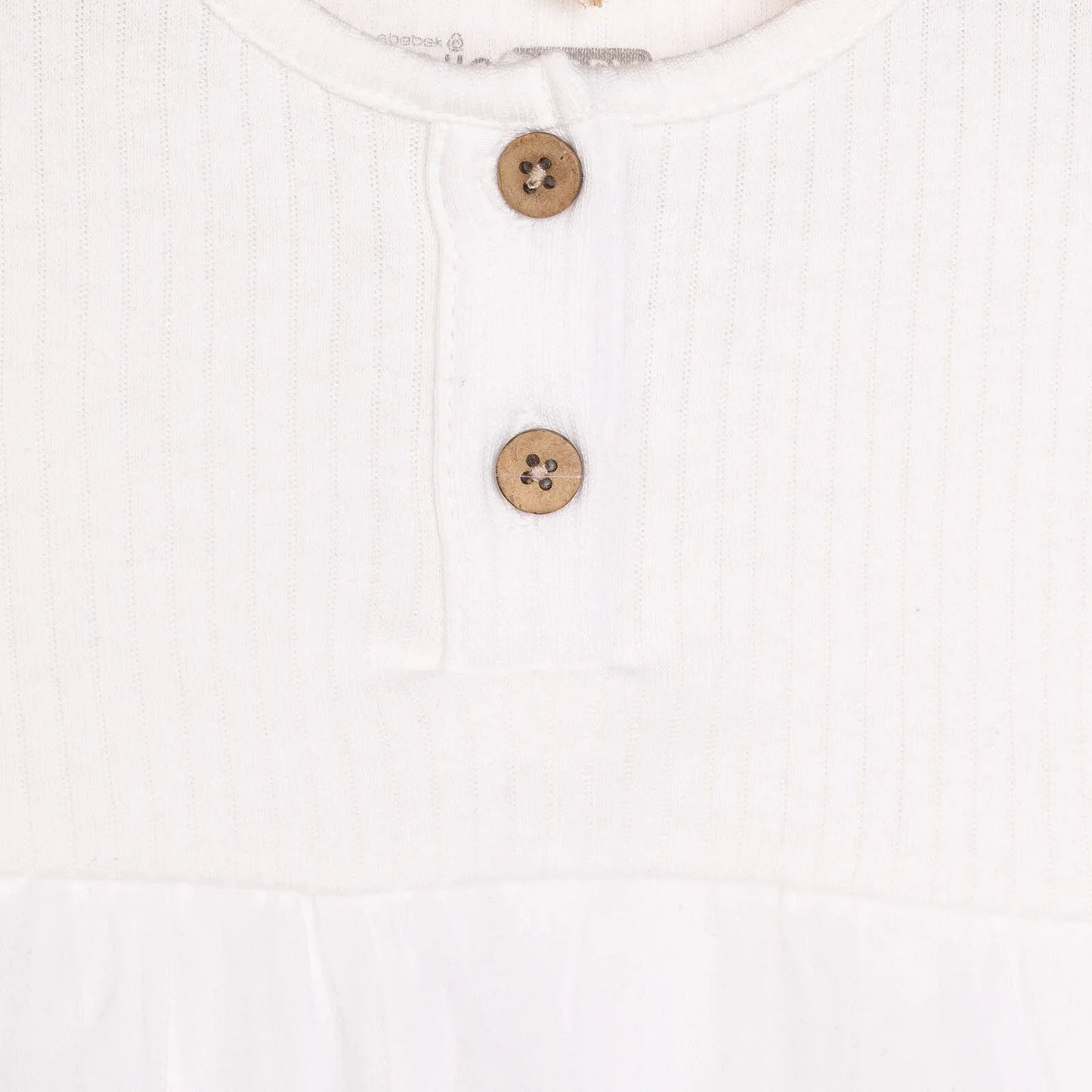 HelloBaby Newborn Girl Tulle Dress - Ecru